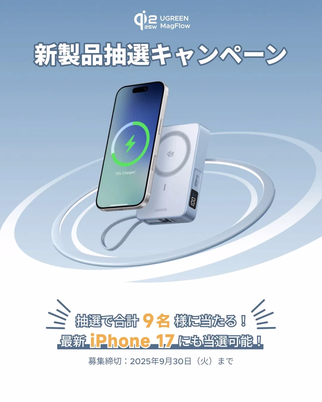 UGREENキャンペーン画像