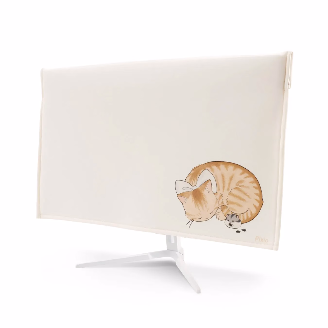 モニターカバー「猫とハムスター」