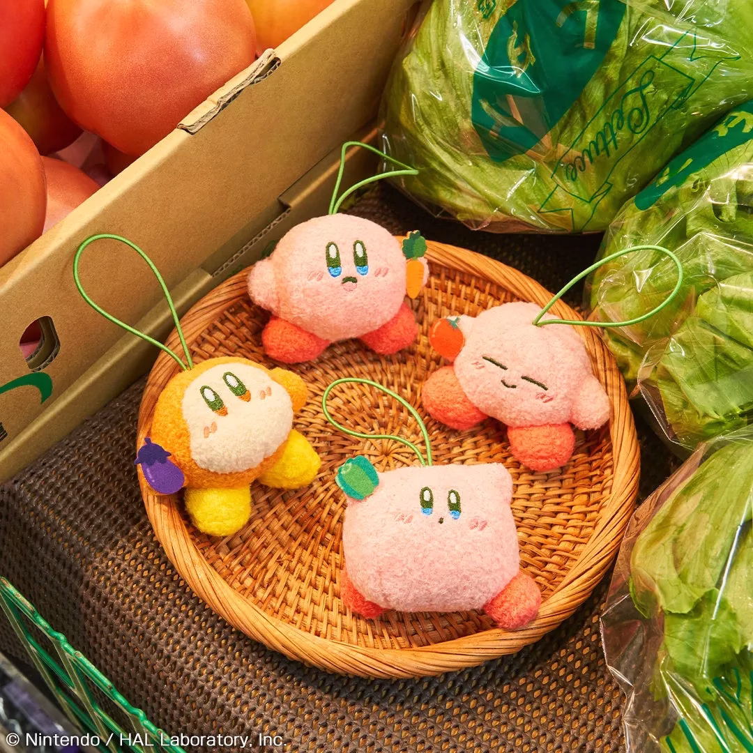 Kirbyのぬいぐるみキーチェーン