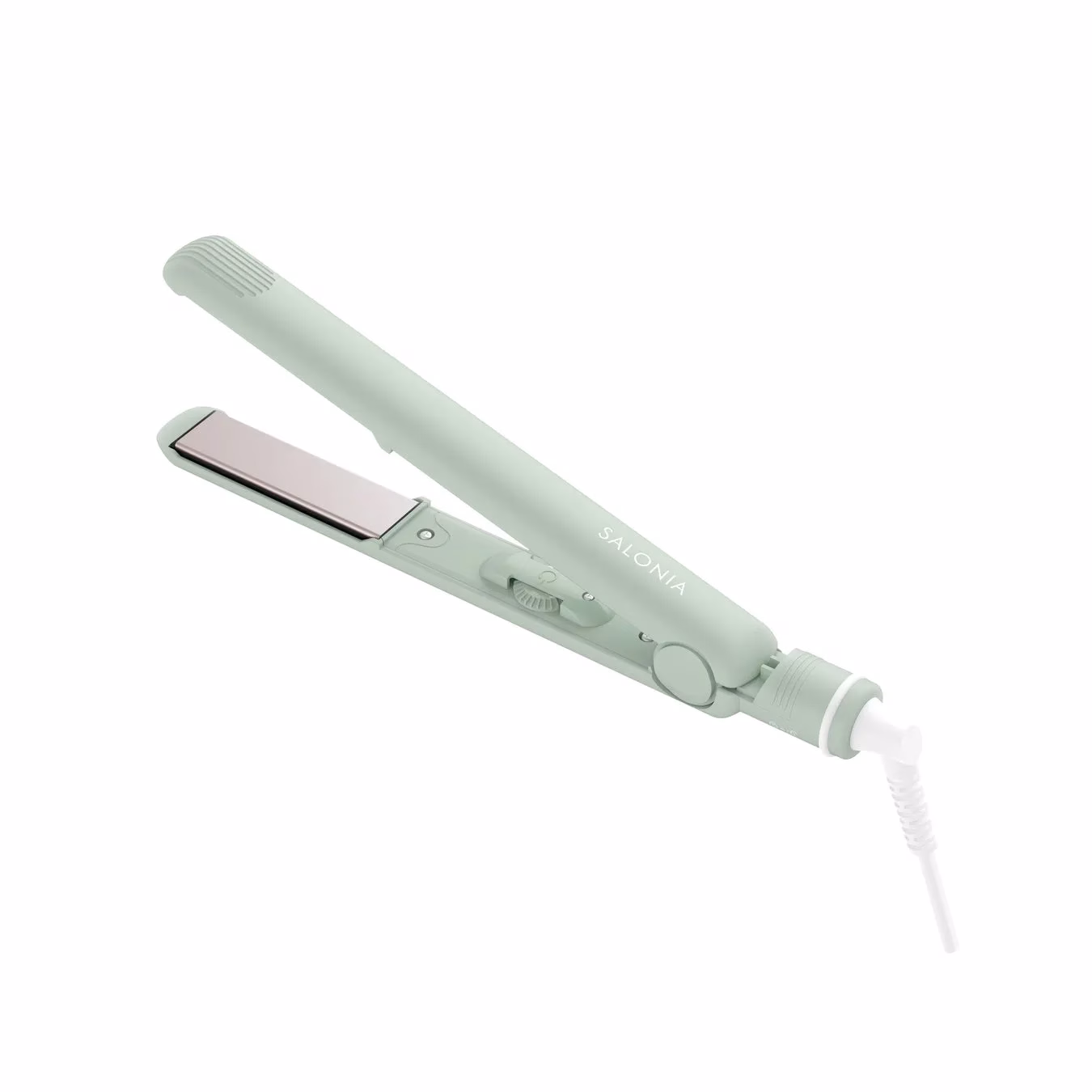 ミントグリーンのストレートアイロン