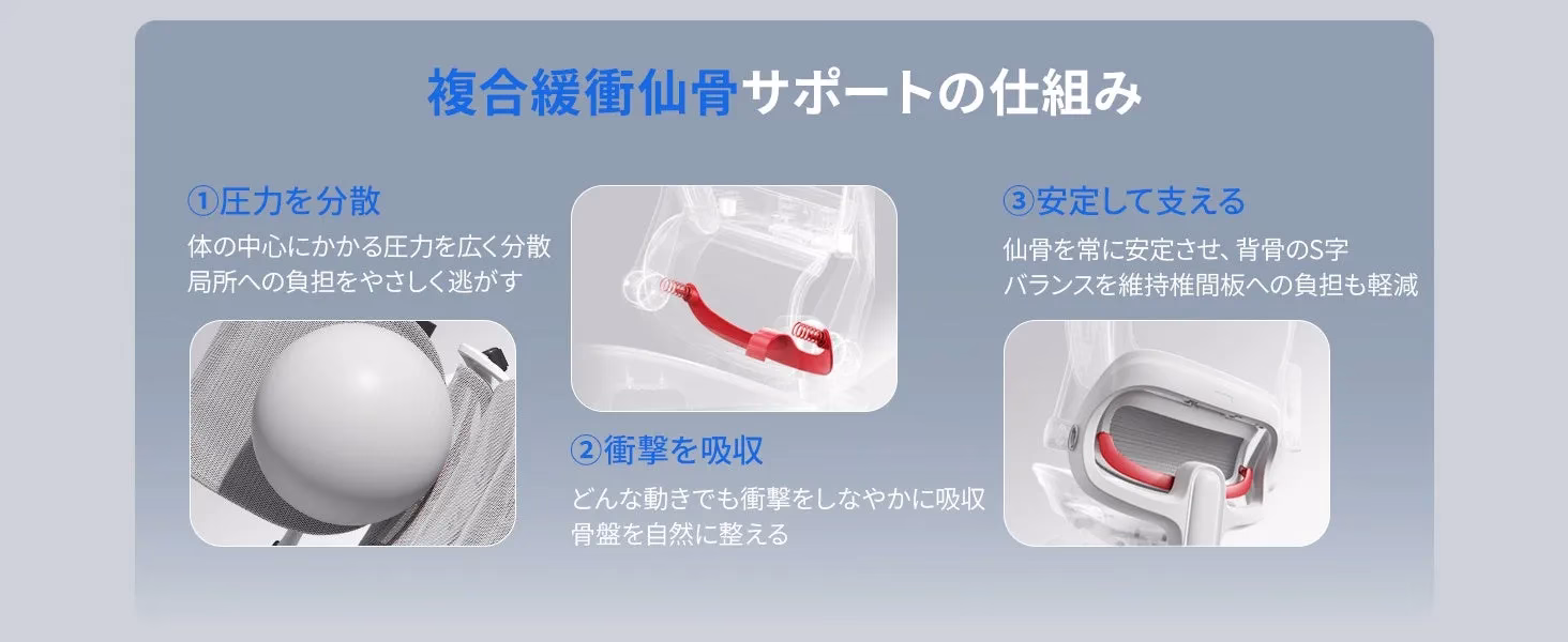 仙骨サポートの仕組み