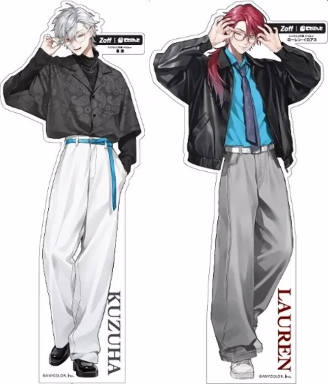 葛葉とローレン・イロアスの等身大パネル