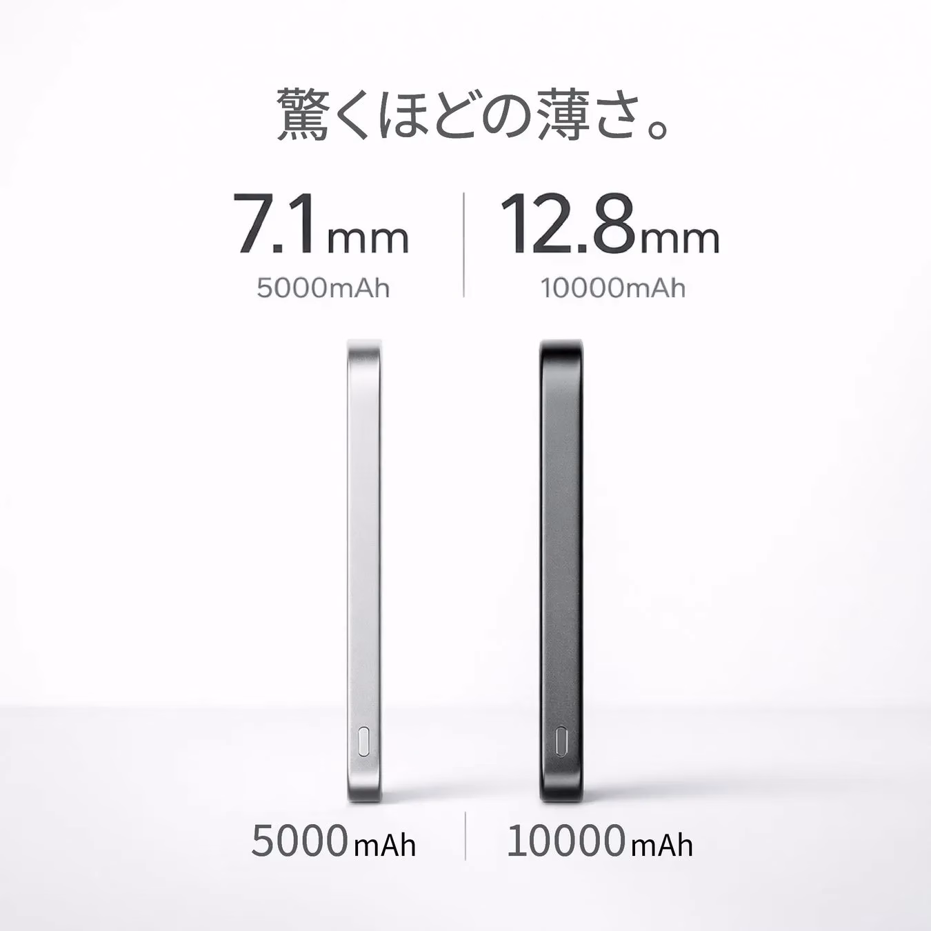 薄型バッテリーセル