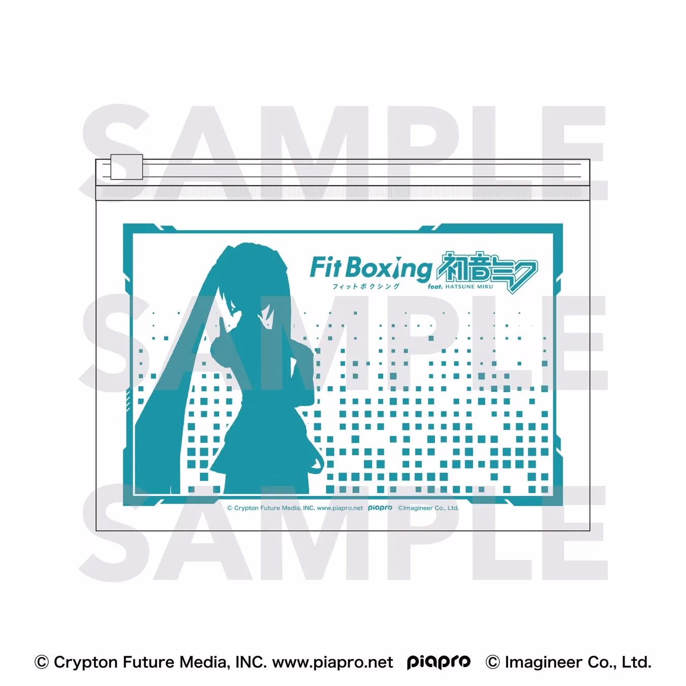 Fit Boxing 初音ミク クリアファイル