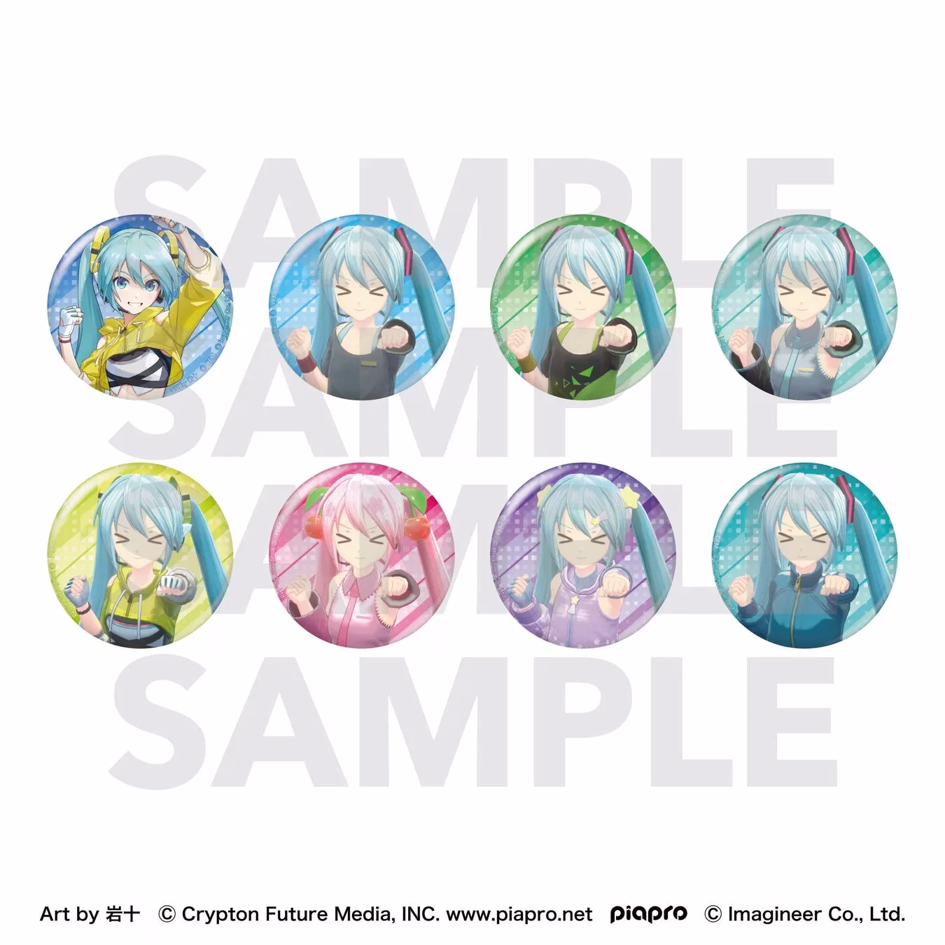 初音ミク バッジ キャラクターグッズ