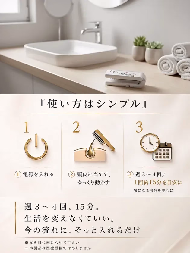 bioveeto 『使い方はシンプル』