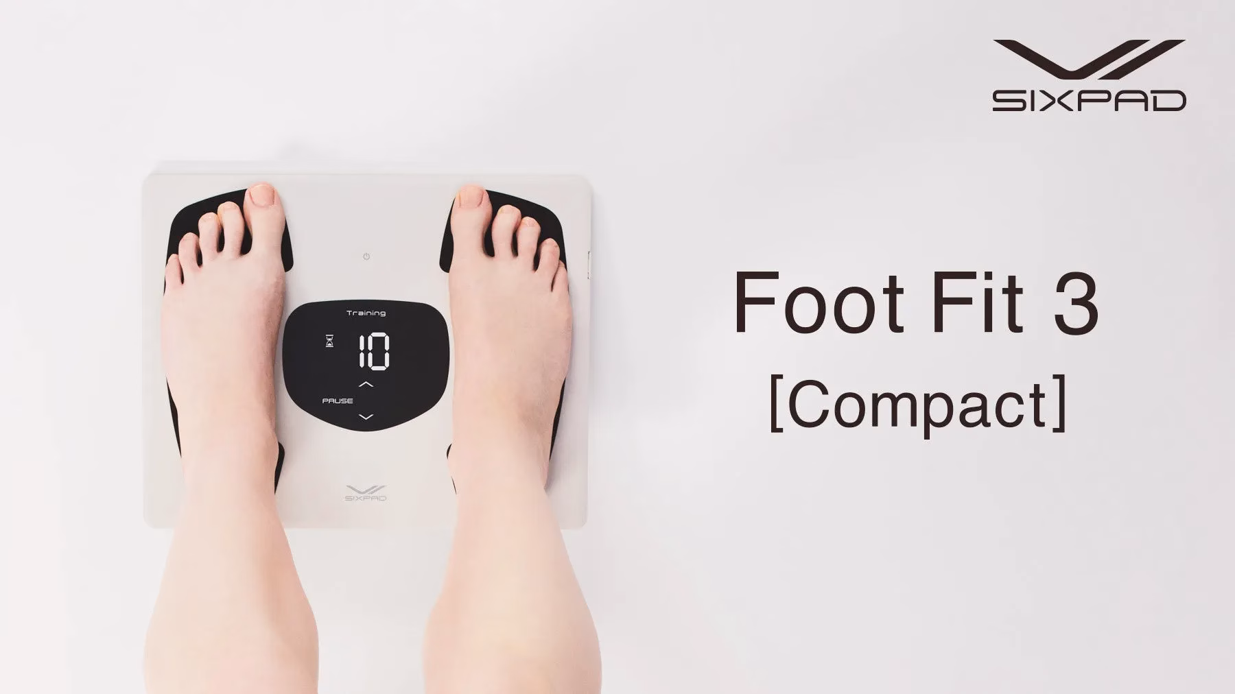 SIXPAD Foot Fit 3 [Compact] Training 10 PAUSE