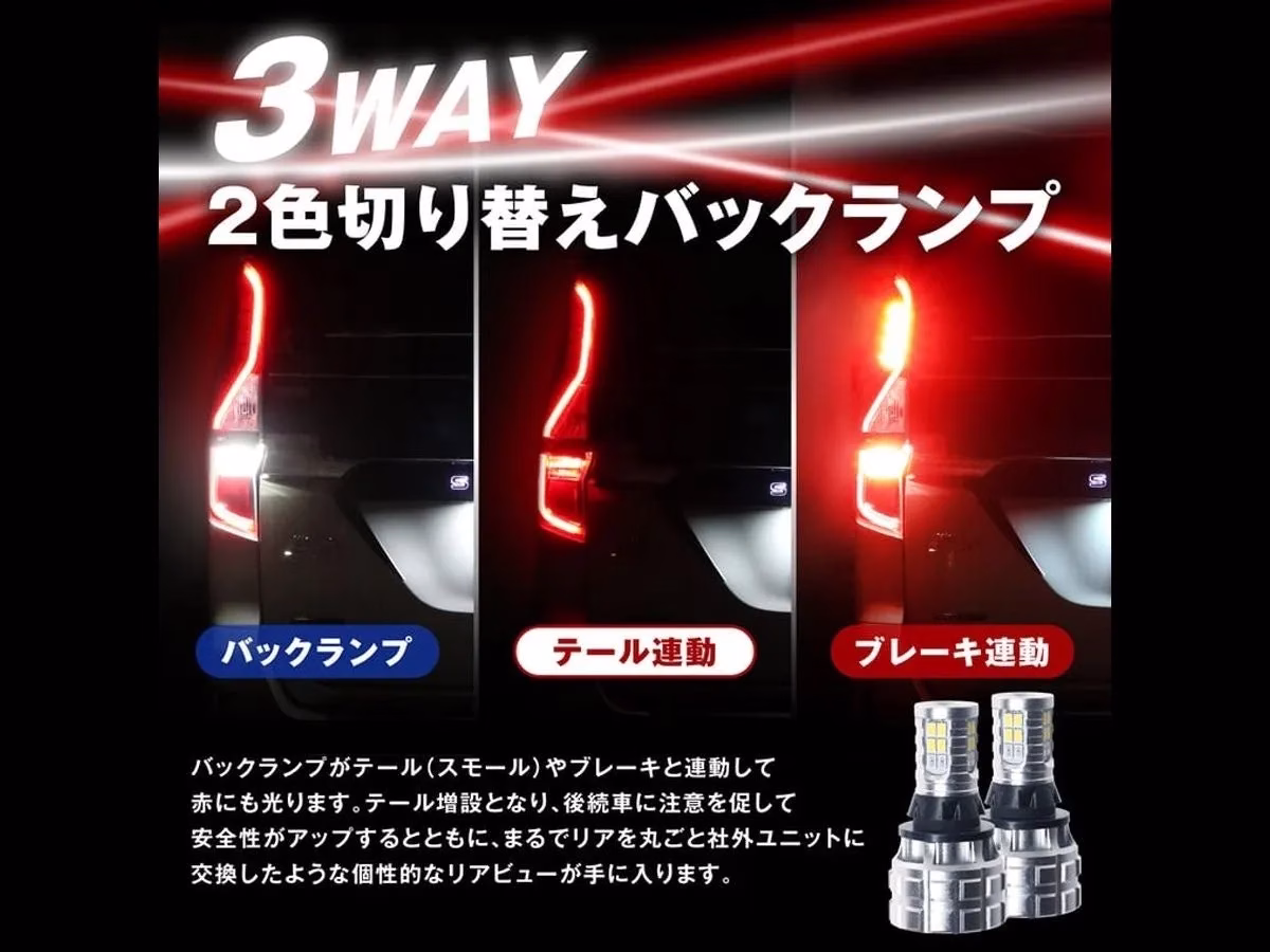 ポジション時は美しいレッドに切り替わり