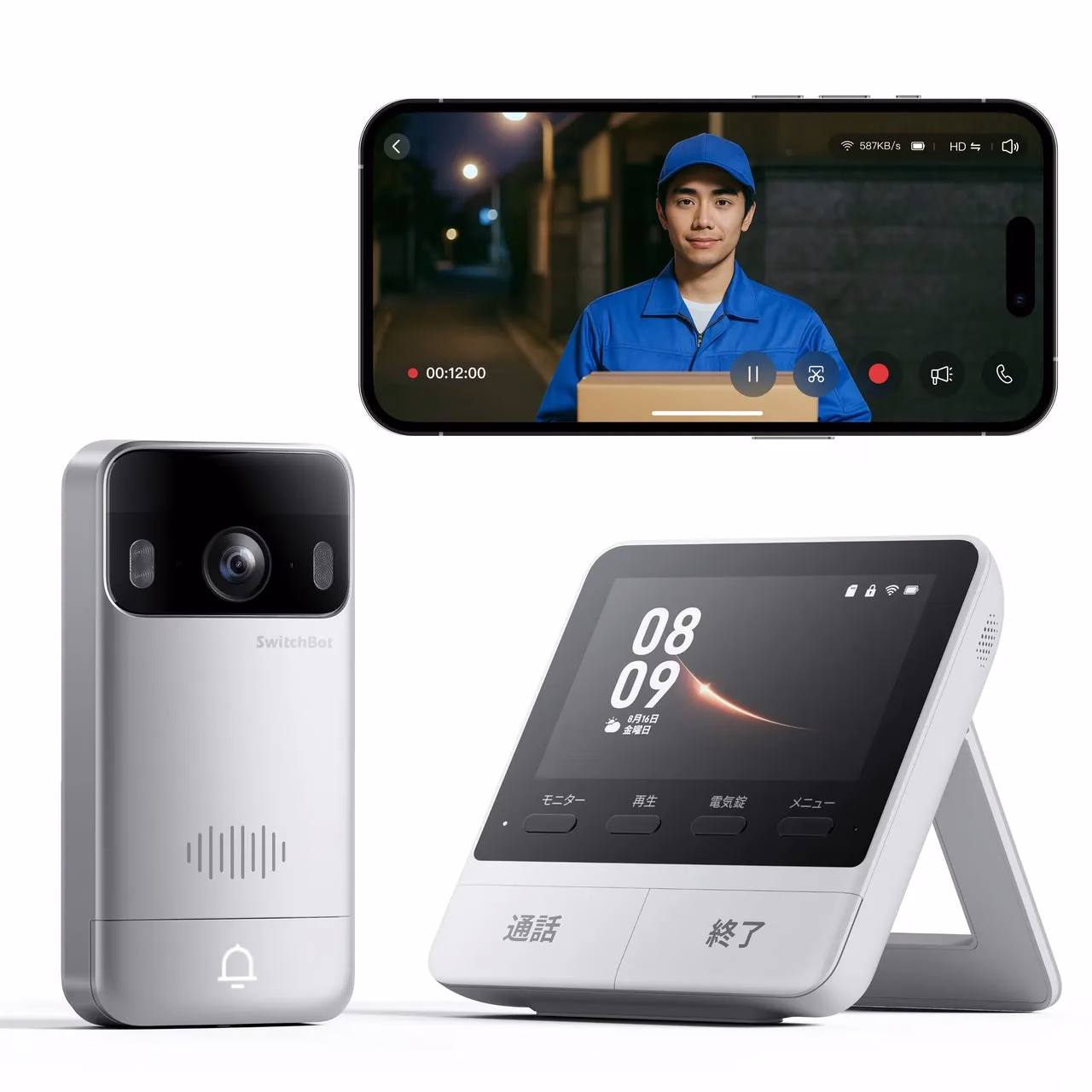 スマートテレビドアホン