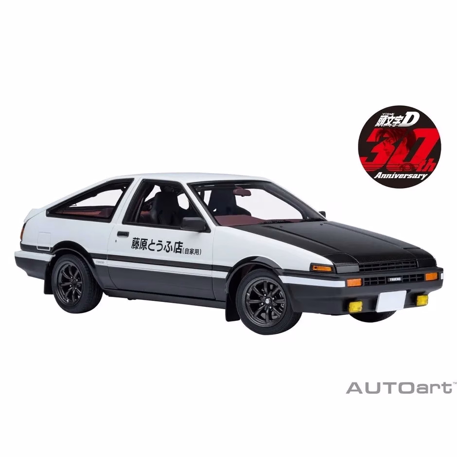 AE86モデルの俯瞰写真