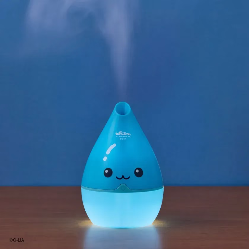 加湿と同時にやさしい灯りのLEDライトが点灯